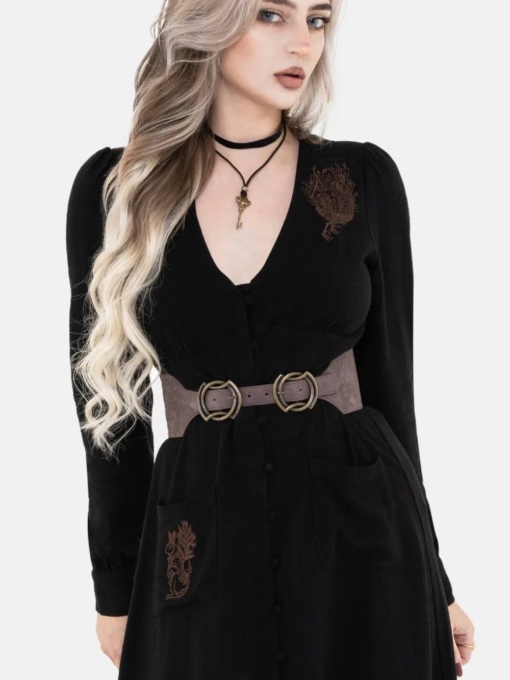 Disturbia Tessara Celtic Knot Waist Belt - Picture 2 of 7